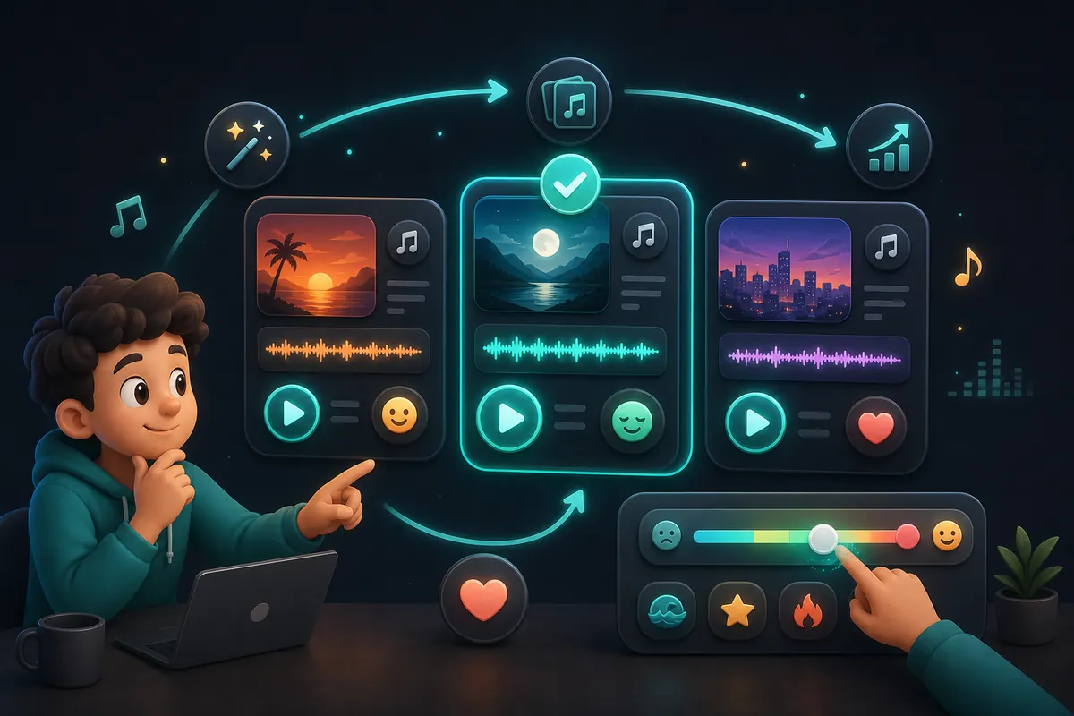 A workflow for improving song versions